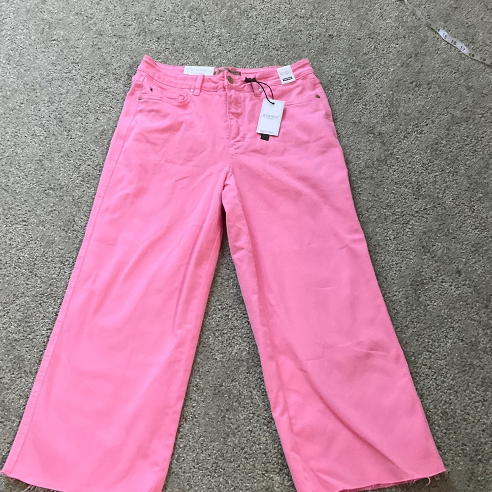 NWT Judy Blue High-Waist Pink Jeans Sz 30